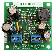 Новая продукция компании "Болид" - модуль преобразователя <b>МП 24/12 В исп.01</b>