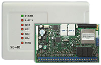 Оконечное устройство <b>"УО-4С" исп. 02</b> (УО) позволяет транслировать сообщения от приборов системы "Орион", подключенных к УО по линии интерфейса RS-485, на пульт централизованной охраны в протоколе Contact ID, в виде речевых или SMS-сообщений, имеет возможность установки 2-й SIM карты для автоматического переключения на резервный канал передачи извещений при отказе основного канала.