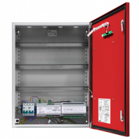 Шкаф с резервированным источником питания для монтажа средств пожарной автоматики ШПС-24 исп.10, ШПС-24 исп.11, ШПС-24 исп.12