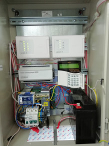 Монтаж пожарной сигнализации в средней школе