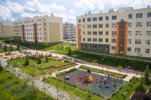 Ж/р Лесная Поляна, Б-р Осенний, 12. Жилой дом с подземной парковкой.