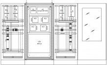 Шкаф пожарной автоматики АСПТ, ПС, ОС, СОУЭ мобильной компрессорной установки