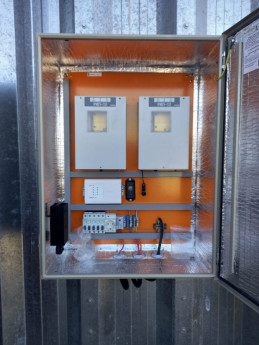 МОНТАЖ ПОЖАРНОЙ СИГНАЛИЗАЦИИ НА УТЕПЛЁННОМ БЕСКАРКАСНОМ АНГАРЕ. ЗИФ "АКСУ"