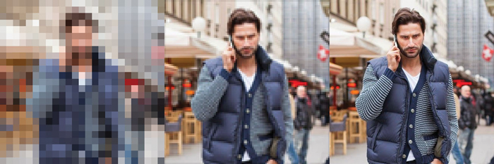 Расчет детализации изображения